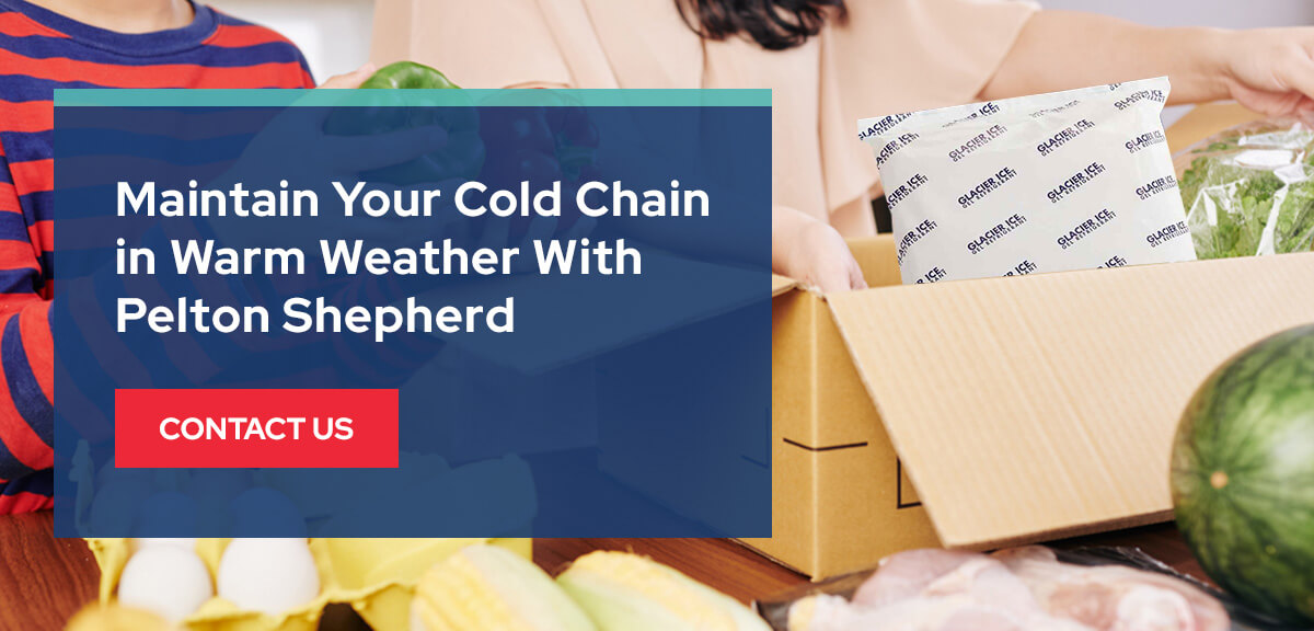 Maintain your cold chain in warm weather